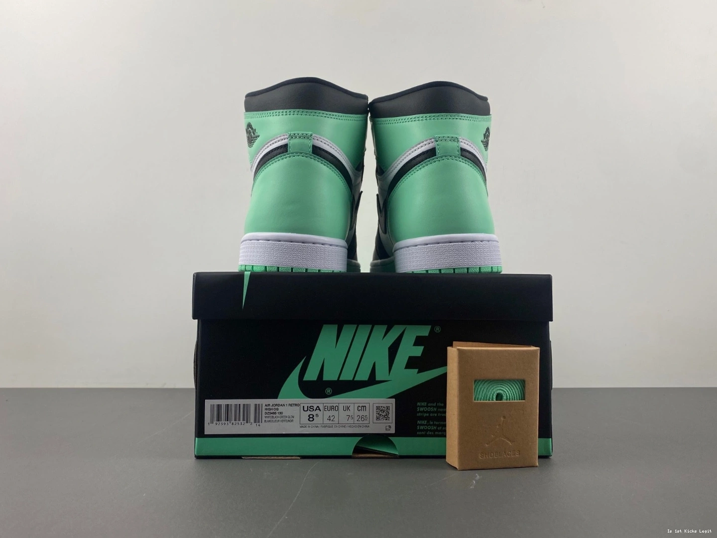Air High DZ5485-130 OG Retro Glow 1 Jordan Green 0329